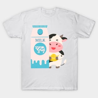 cute smile cow T-Shirt